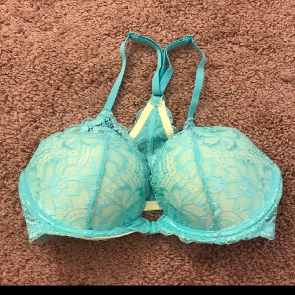 PINK razor push-up bra